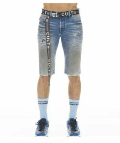 Cult Of Individuality (blue Rocker Stretch Short) New Arrivals