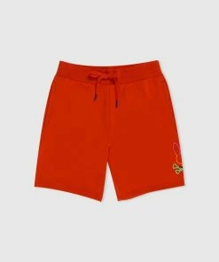 Psycho Bunny (red Spice Mens Leo Bunny Short)