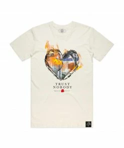 New Arrivals Hasta Muerte (natural “fire Heart T-shirt)