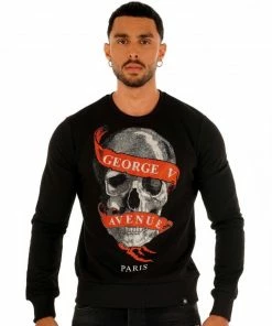 Avenue George (black “skull Sweater)