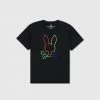 Psycho Bunny (black Kids Leo Bunny T-shirt)