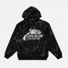 Eight & Nine (black Lost Splatter Hoodie)