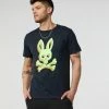 Psycho Bunny (mens Dark Navy Henton Graphic T-shirt)