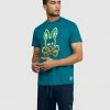 Psycho Bunny (men’s Harbor Blue Kentmere Graphic T-shirt) New Arrivals