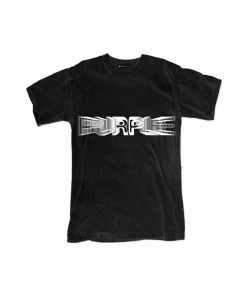 New Arrivals Purple Brand (black Textured Jersey Tee Wire T-shirt)
