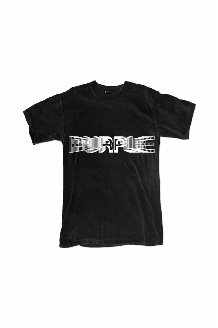 New Arrivals Purple Brand (black Textured Jersey Tee Wire T-shirt) 3 New Arrivals Purple Brand (black Textured Jersey Tee Wire T-shirt)