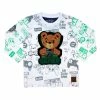 Elite Denim (kids White/green “elite Gamer Long Sleeve)