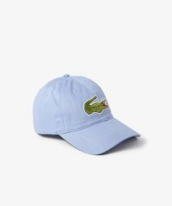 Lacoste Men’s Big Croc Gabardine Cap (purple Z0G)