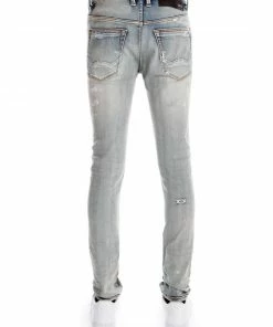 Cult Of Individuality (blue Punk Super Skinny Stretch In Tripping Jean) New Arrivals
