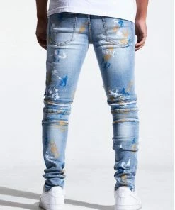 Crysp Denim (blue Indigo Paint Skywalker Jean) New Arrivals