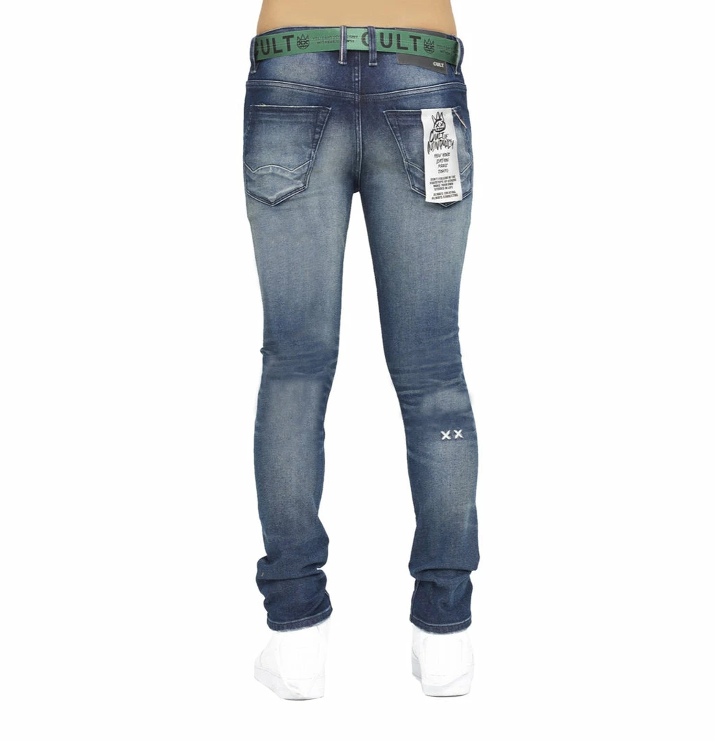 New Arrivals Cult Of Individuality (blue Punk Super Skinny Belted In Nash) 4 New Arrivals Cult Of Individuality (blue Punk Super Skinny Belted In Nash)