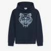 Kenzo (blue Tiger Hooded Sweatshirt)