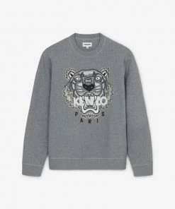 Kenzo (dove Grey “kenzo Tiger Sweater)