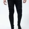 Damati Denim (black Biker Prem Stretch Jean -16) New Arrivals
