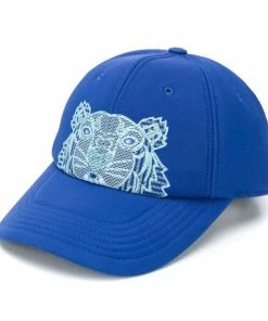 New Arrivals Kenzo (blue Tiger Print Baseball Cap)