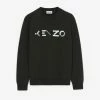 Kenzo (logo Dark Olive Multicolored Sweatshirt )