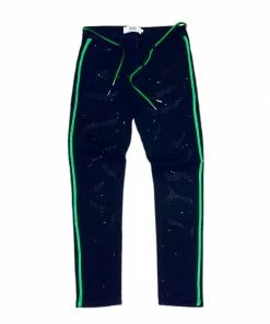 Dna Premium (black/green Handcraft Stripe Jean) New Arrivals