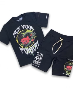 Civilized (black “pick Your Poison Short Set)
