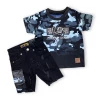 Elite Denim (kids Black Camo “elite Short Set) New Arrivals