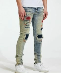New Arrivals Crysp Denim (light Blue Patch Levy Denim Jean -4)