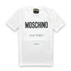 Moschino (white Jersey T-shirt Moschino Couture)