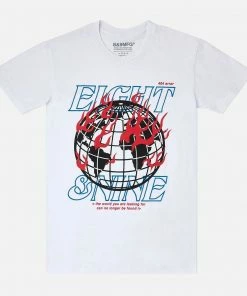 Eight & Nine (white/red “world T-shirt)