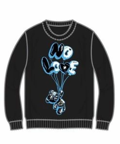 Retro Label (black “no Love Sweater)