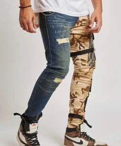 Reelistik Nyc (blue /Camo Cut Jean) New Arrivals