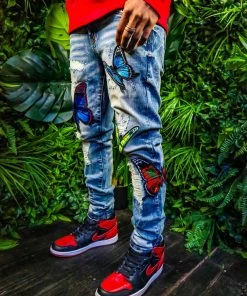 New Arrivals Preme Denim (blue “butterfly Cut Jean)