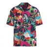 Point Blank (multicolored Jungle Fever Button Up )