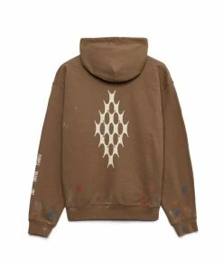 Purple Brand (earth With Paint Artifact Silicon Hoodie) New Arrivals