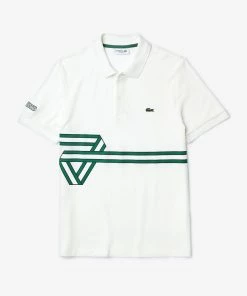 Lacoste (Men's Stripe Print Polo)