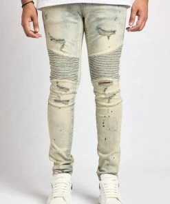 Damati Denim (light Blue Biker Cut Jean) 5 Damati Denim (light Blue Biker Cut Jean)