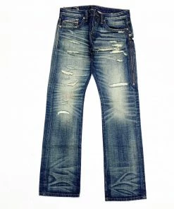 Cult Of Individuality (blue/sand Cut Wash Jean)