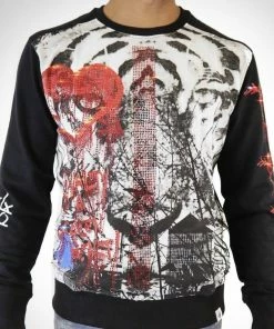 Industrial Indigo (black/red Crystal Sweater) New Arrivals