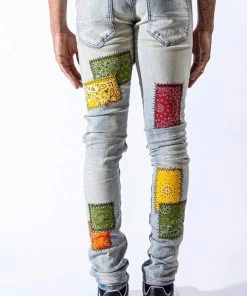 New Arrivals SERENEDE (blue/multi Pouch Jeans)