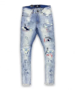 Focus Denim (blue /red Cut Jean) New Arrivals
