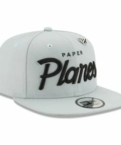 New Arrivals Planes (Sliver/black Snapback)