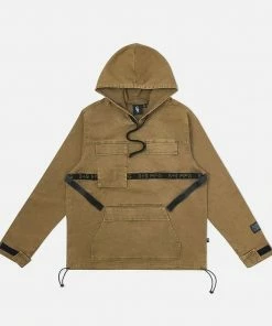 New Arrivals Eight & Nine (olive Strapped Up Vintage Wash Hoodie)