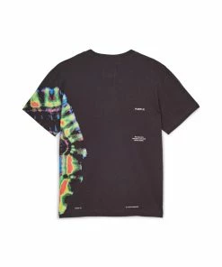 New Arrivals Purple Brand (black Multi Jersey Dye T-shirt)