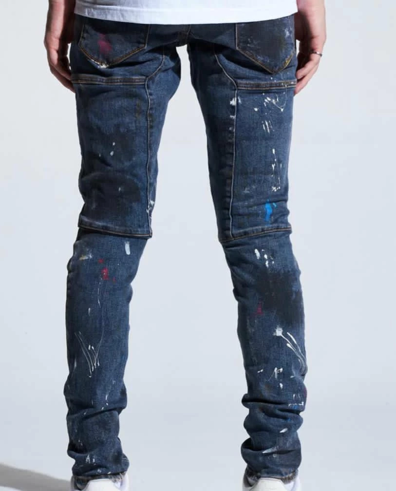 Crysp Denim (dark Blue Kurt Indigo Paint Jean) New Arrivals 6 Crysp Denim (dark Blue Kurt Indigo Paint Jean) New Arrivals