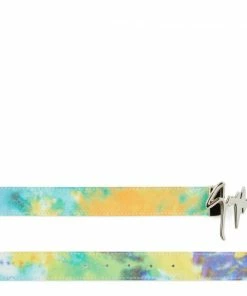 Giuseppe Zanotti (multicolor /sliver Leather Belt)