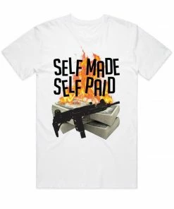 New Arrivals Streetwear (white “self Made T-shirt)