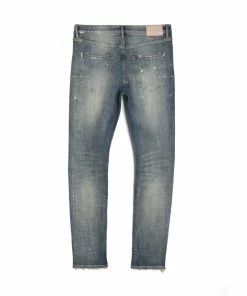 Purple Brand (blue Light Indigo Metallic Sliver Jean)