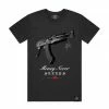 New Arrivals Hasta Muerte (black “angel Charm T-shirt)