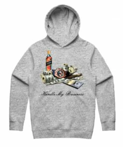 Point Blank (grey “handle My Business Hoodie)