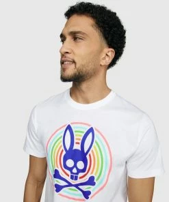 Psycho Bunny (white Mens Andrew T-shirt) 7 Psycho Bunny (white Mens Andrew T-shirt)