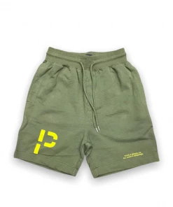 Purple Brand (French Terry Military Monogram Logo Short)