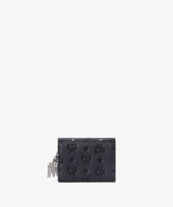 MCM (black Klara Chain Wallet Monogram Leather) New Arrivals