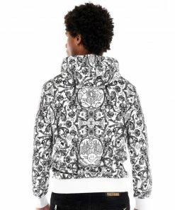Avenue George (white/royal Blue “GV Skull Hoodie) New Arrivals